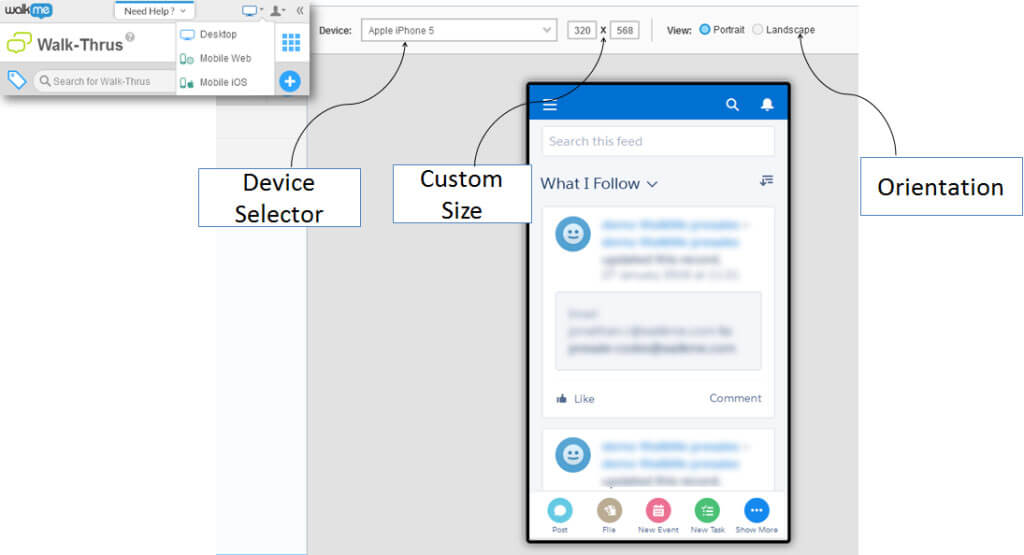 Mobile & Web Experience mobile web