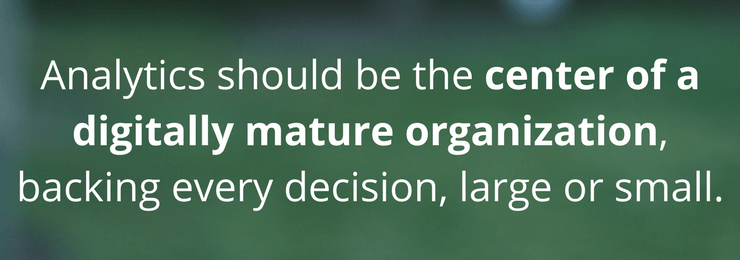 What is Digital Maturity data analytics