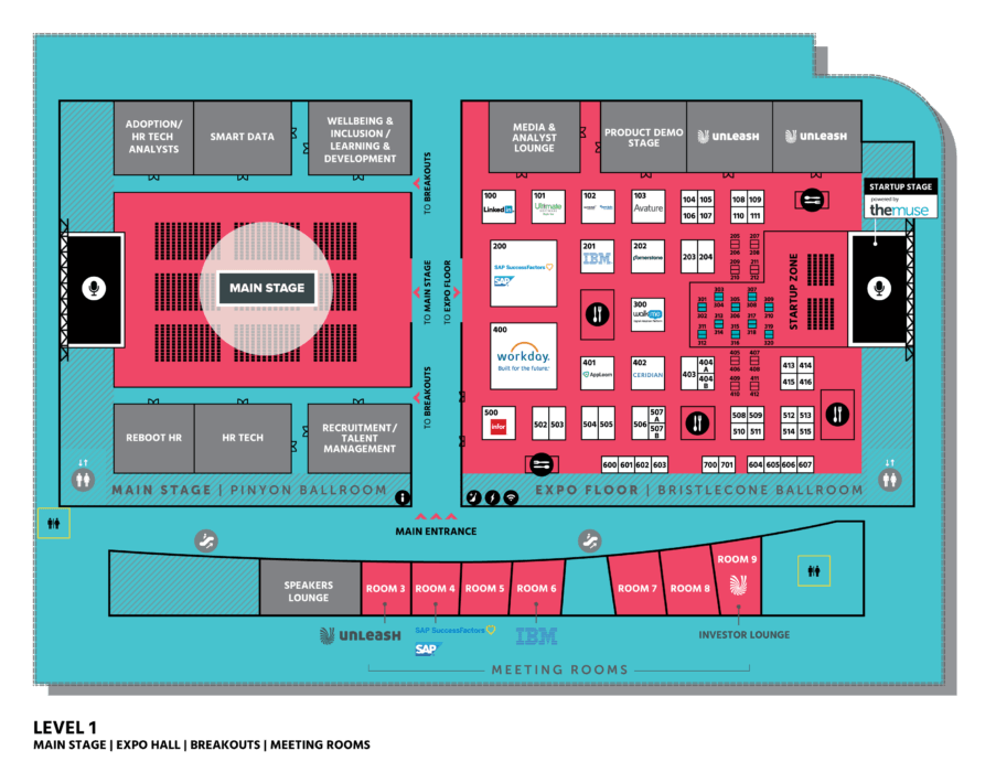 Unleash AmericaFloorplan