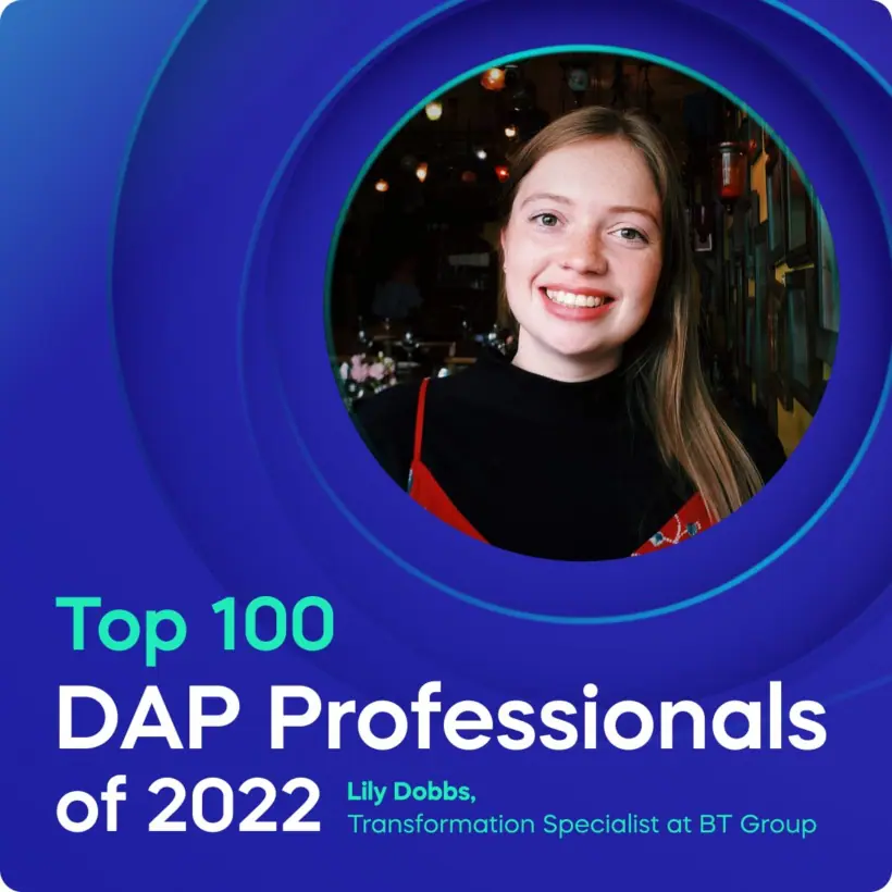 Top 100 DAP Professionals of 2022: Lily Dobbs