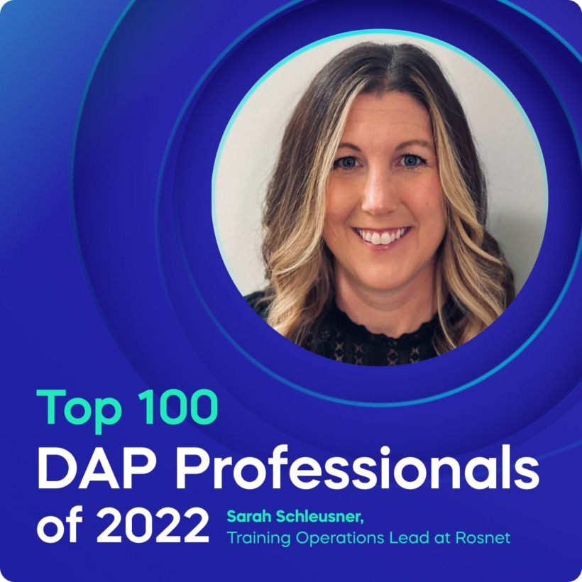 Top 100 DAP Professionals of 2022: Sarah Schleusner