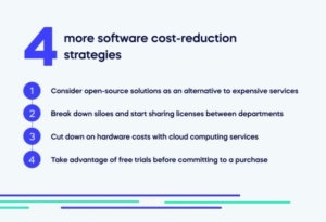 Four more software cost-reduction strategies (1)