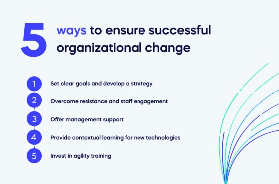 5 ways to ensure successful organizational change (1)