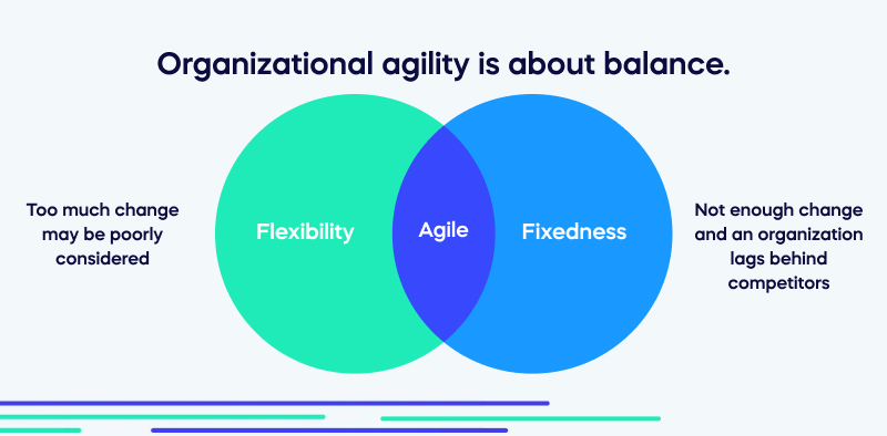 Organizational agility is about balance.