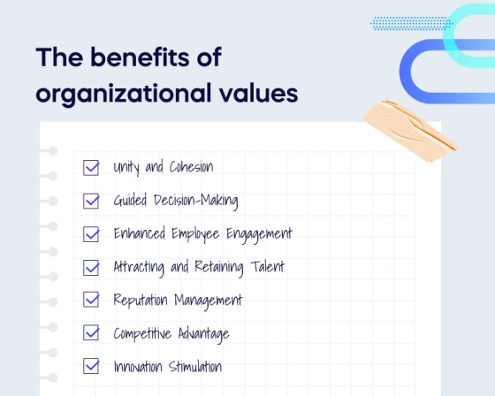 The benefits of organizational values (1)
