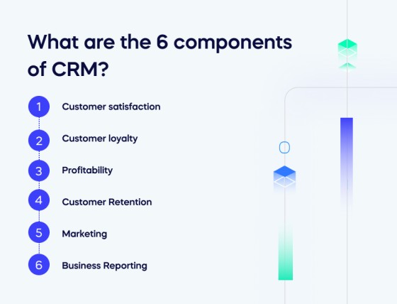 What are the 6 components of CRM_ (1)
