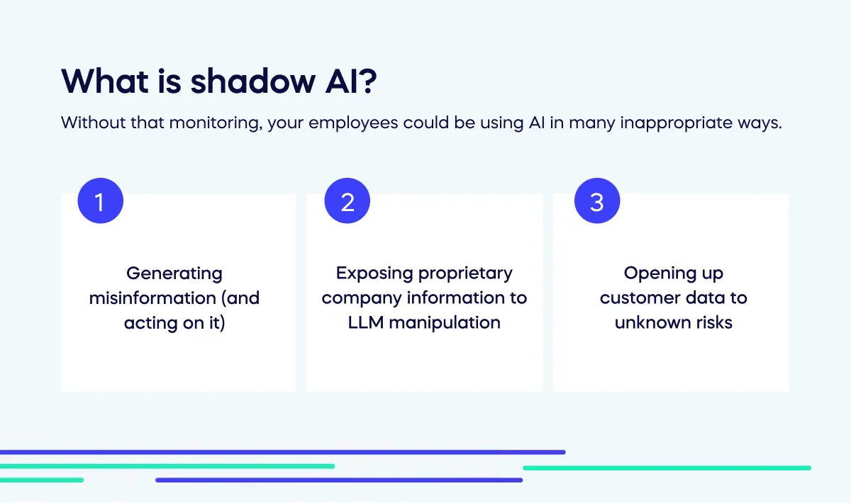 What is shadow AI?