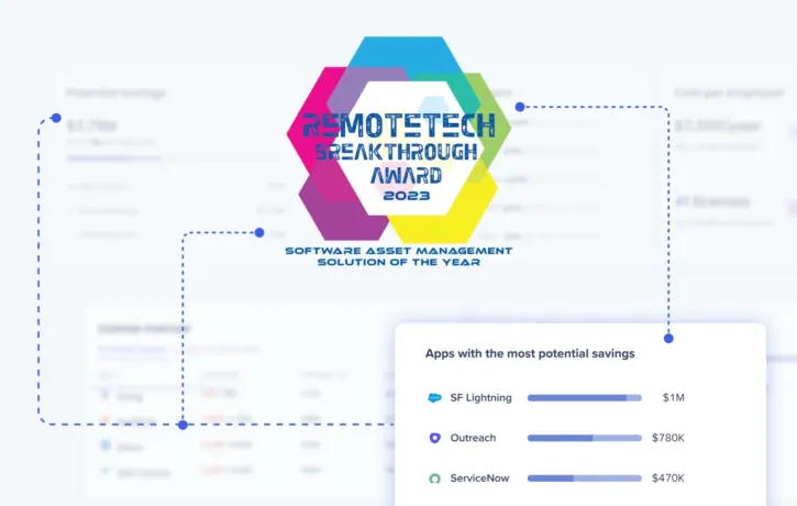 WalkMe Discovery recognized as 2023 software asset management solution of the year by RemoteTech Breakthrough