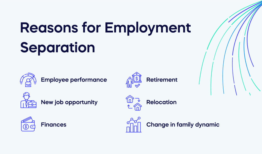 Reasons for Employment Separation