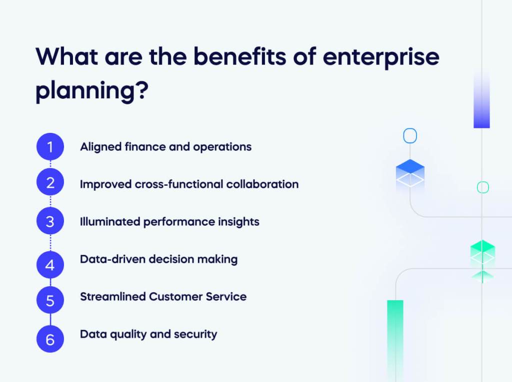 What are the benefits of enterprise planning_