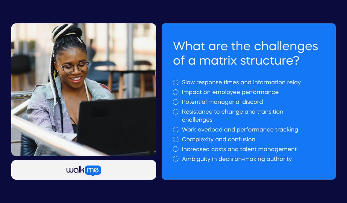 Matrix Structure Challenges Matrix Organizational Structure: Definition, Best Practices & Examples