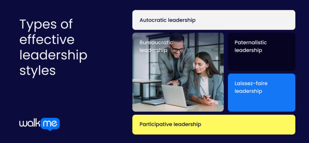 Types of effective leadership styles 
