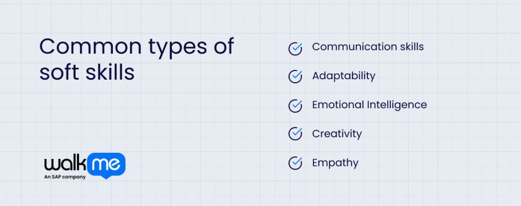 Common types of soft skills