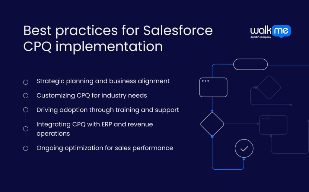 Best practices for Salesforce CPQ implementation