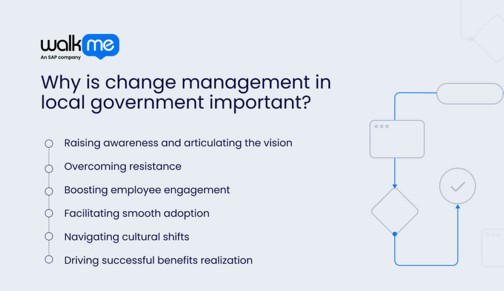 Why is change management in local government important?