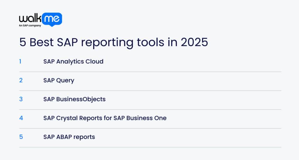5 Best SAP reporting tools in 2025