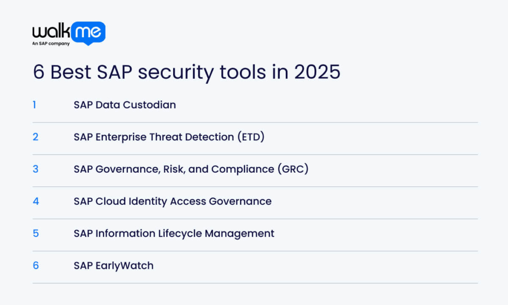 6 Best SAP security tools in 2025