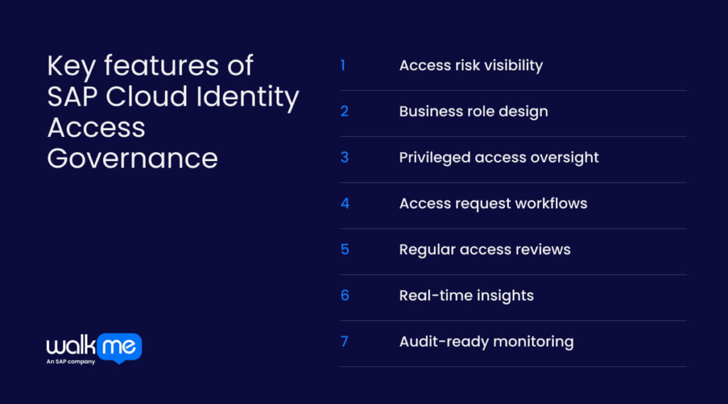Key features of SAP Cloud Identity Access Governance