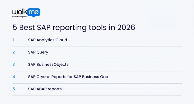 5 Best SAP reporting tools in 2026