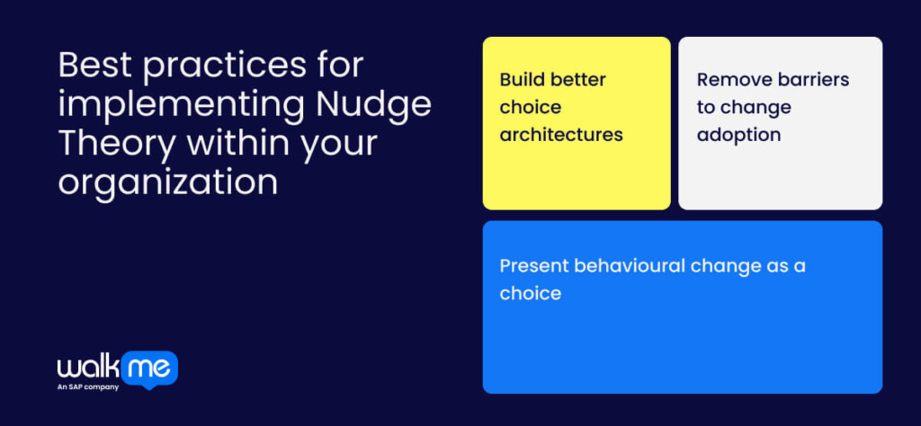 Best practices for implementing Nudge Theory within your organization