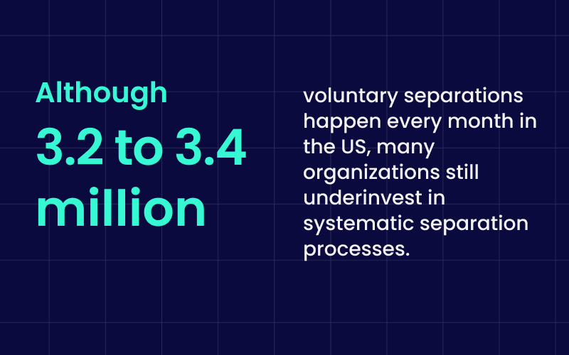 3.2 to 3.4 million voluntary separations happen every month in the US.