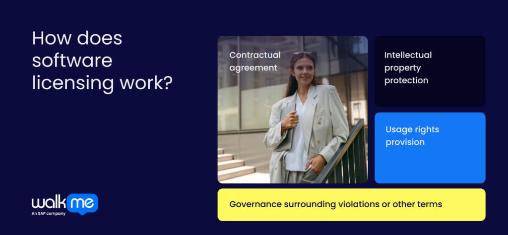 How does software licensing work?