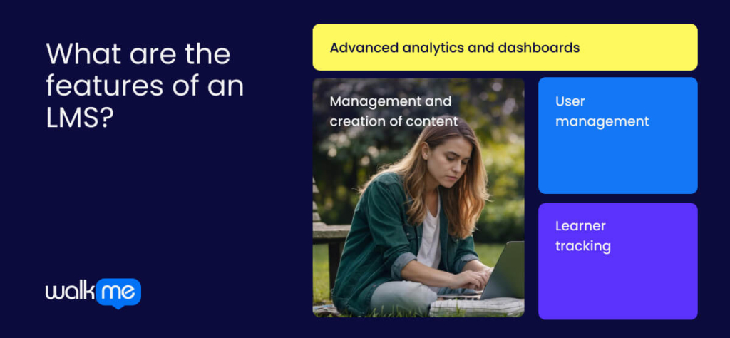 What are the features of an LMS?