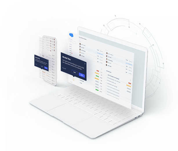 Salesforce® page header image