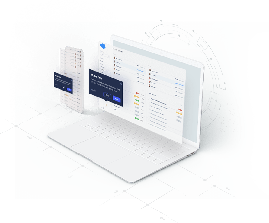 Salesforce® page header image