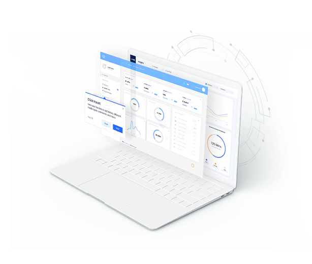 Salesforce® page header mobile image