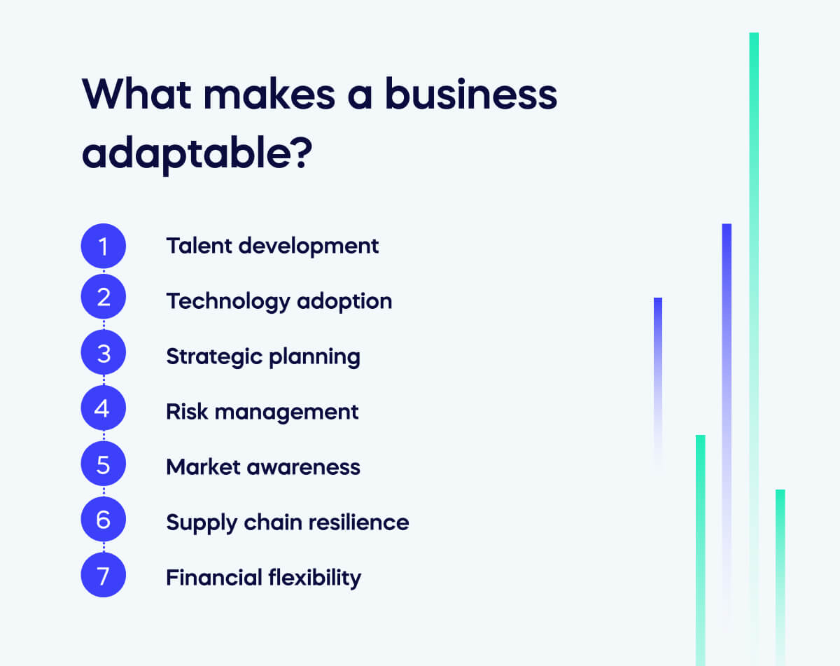 What makes a business adaptable