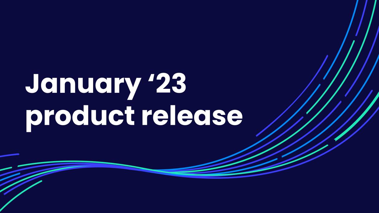 January 23 Product Release