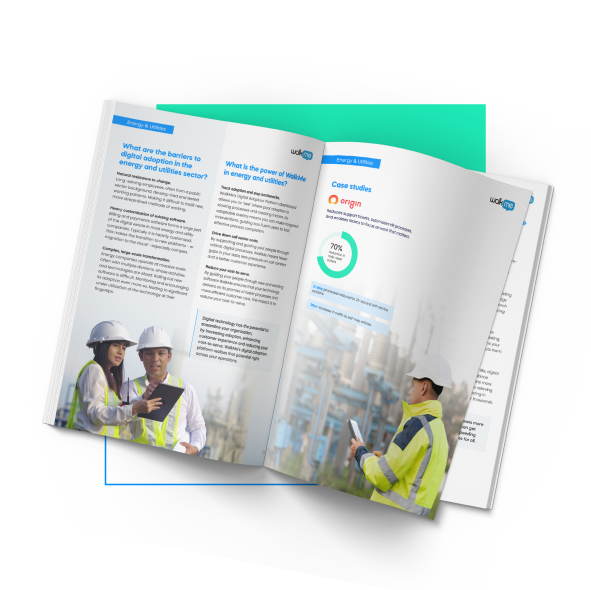 What are the barriers to digital adoption in the energy and utility sector