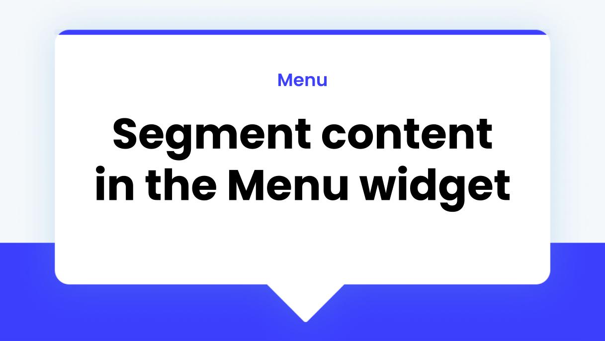 Menu menu