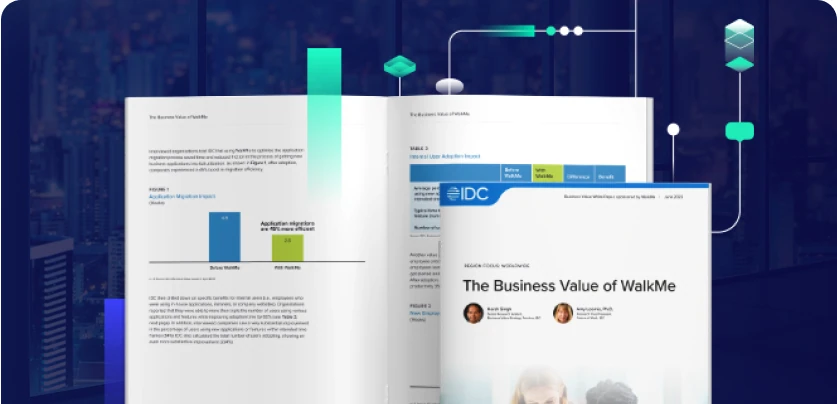 IDC: The Business Value of WalkMe White Paper