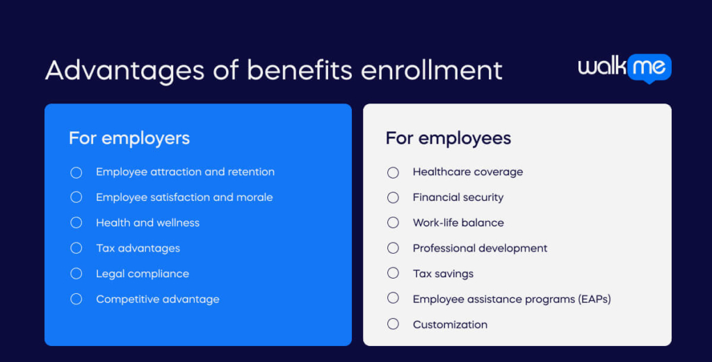 Advantages of benefits enrollment