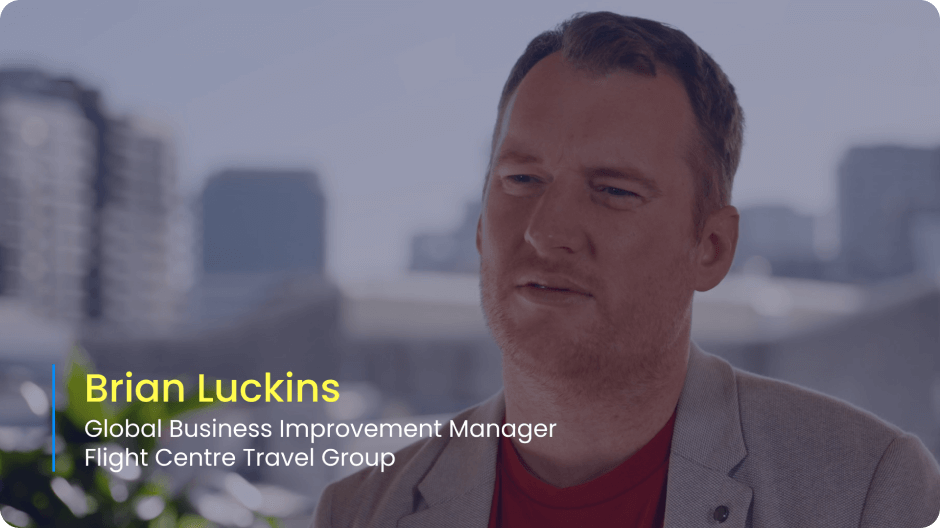 Flight Centre Brian Luckins Testimonial Thumbnail