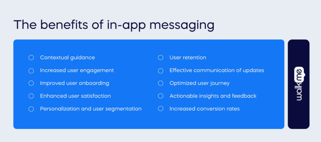 the benefits of in-app messaging