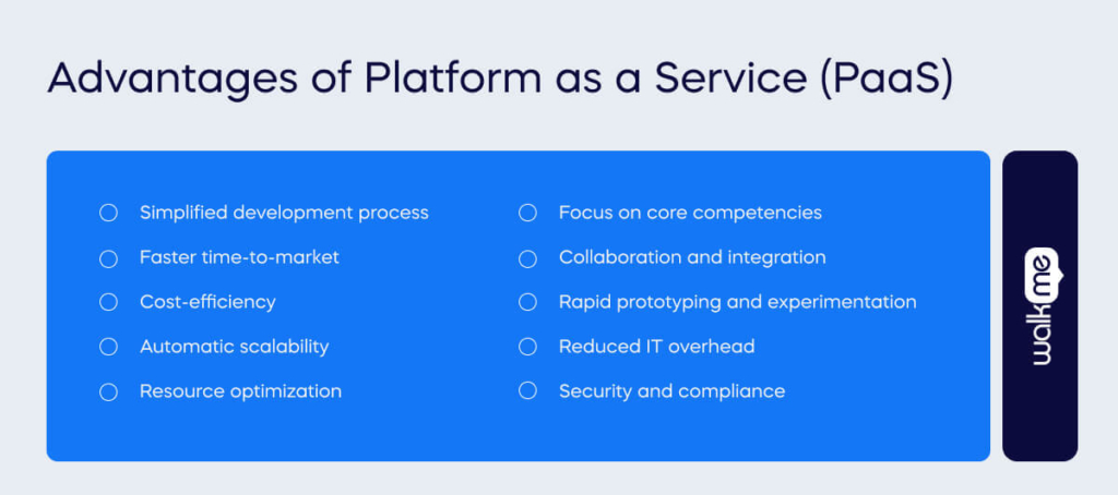 Advantages of Platform as a Service (PaaS)