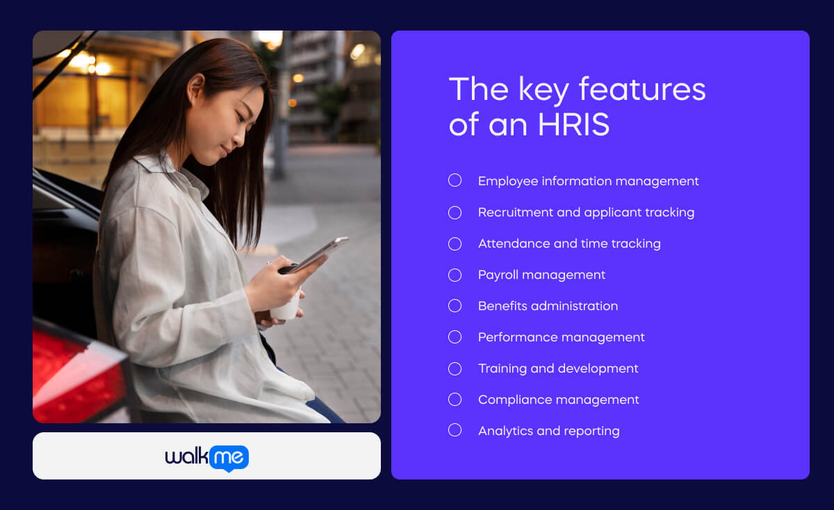 The key features of an HRIS