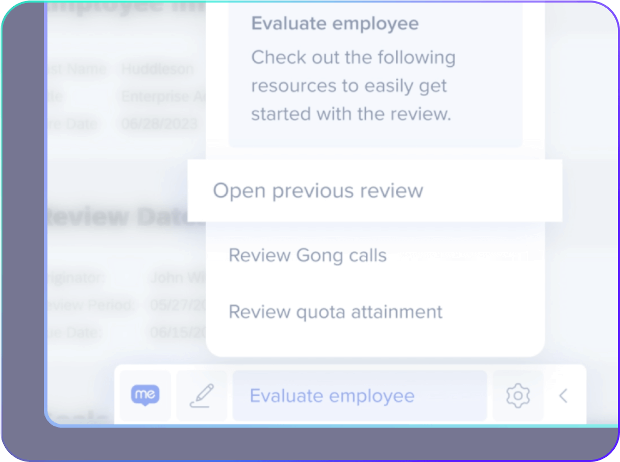 Contextual AI for HR.