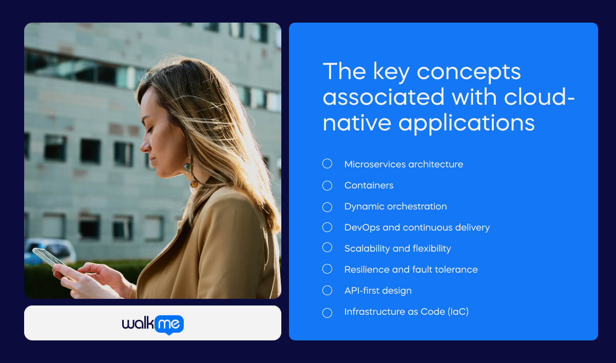 Les concepts clés associés aux applications cloud natives