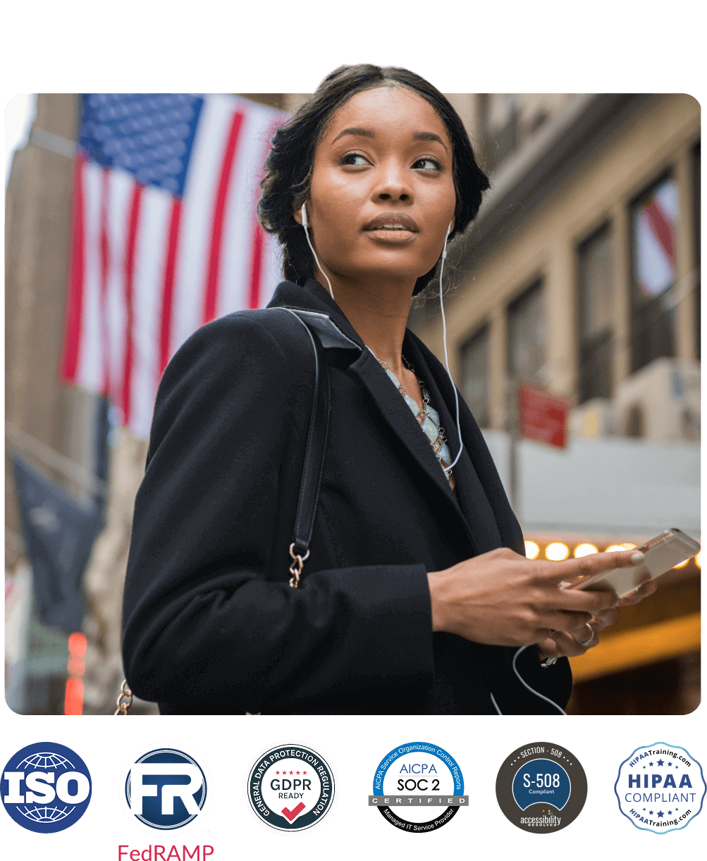 Enterprise and government-grade security.