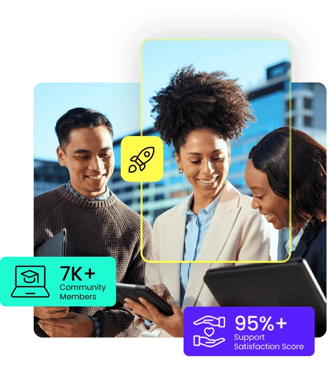 Launch, Support, Education & Community