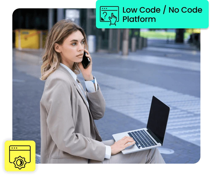 What is a low-code and no-code platforms?
