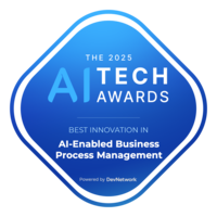 Beste Innovation im Bereich KI-gestütztes Geschäftsprozessmanagement 2025