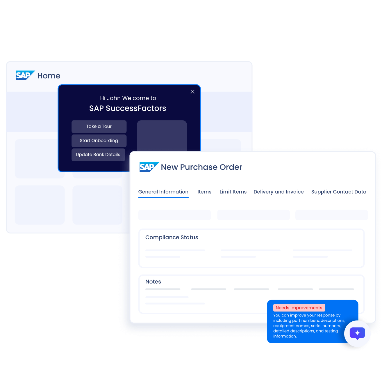 Power seamless workflows in SAP.