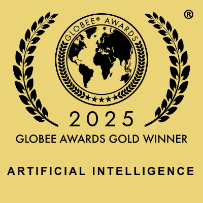 Gold Globee Award 2025: Lösungen für künstliche Intelligenz auf Unternehmensebene