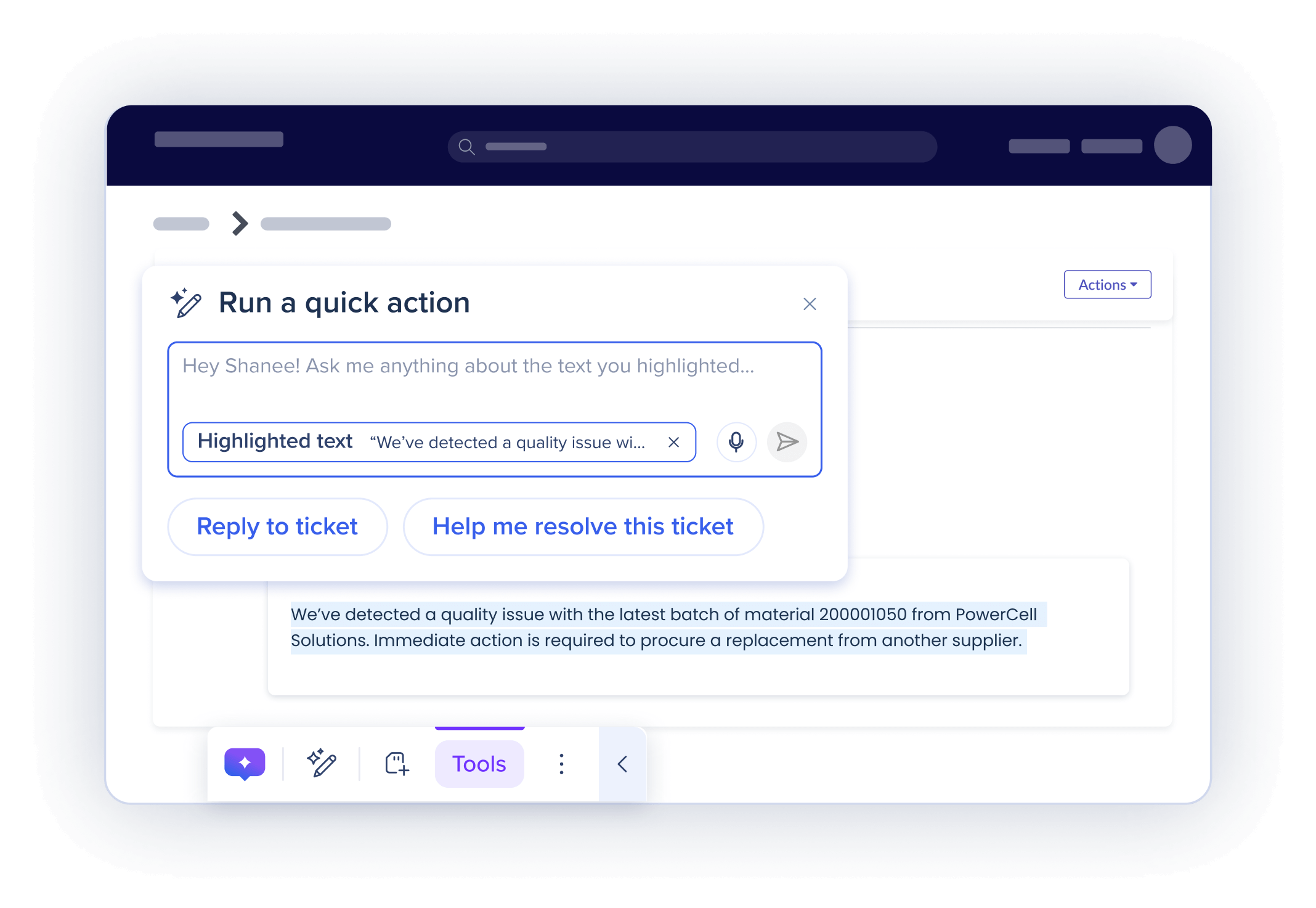 AI that understands your focus…