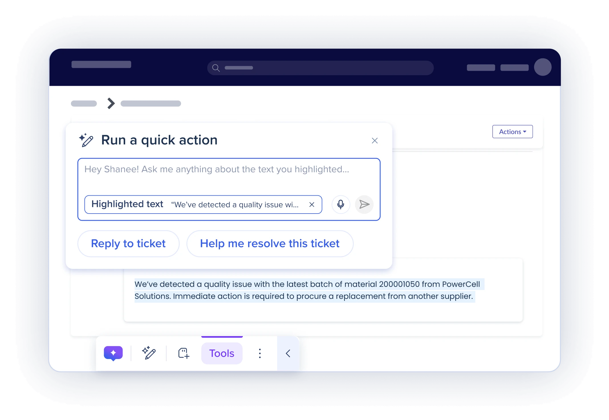 AI that understands your focus…